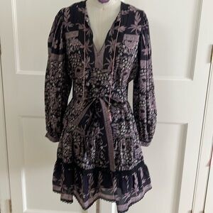 Bell by Alicia Bell purple mini dress